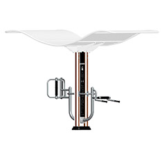双柱压腿器(图4)